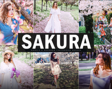 Load image into Gallery viewer, Sakura Desktop Lightroom Preset