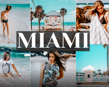 Load image into Gallery viewer, Miami Mobile Lightroom Preset