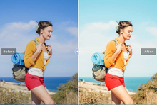 Load image into Gallery viewer, Summer Travel Mobile Lightroom Preset