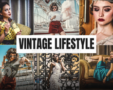Load image into Gallery viewer, Vintage Lifestyle Desktop Lightroom Preset
